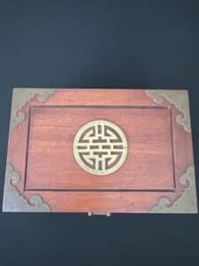 Vintage-Chinese-Rosewood-Jewelry-Box-with-Ornate-Brasswork-second-image