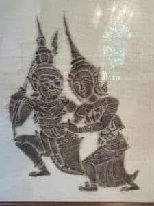 Vintage-Thai-Temple-Rubbing-Art-second-image