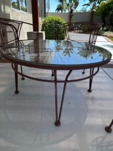 Vintage-Woodard-Wrought-Iron-Patio-Set-third-image