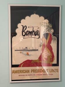 American-President-Lines-Bombay-Travel-Poster