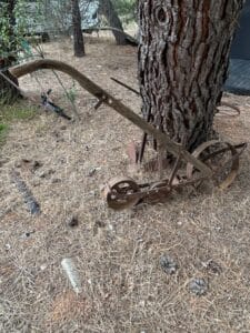Antique-Planet-Jr.-Single-Wheel-Plow-Cultivator