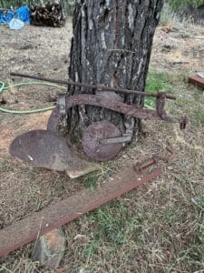 Antique-Single-Bottom-Horse-Drawn-Plow
