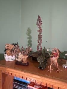Collection-of-Chinese-Jade-and-Resin-Dragon-Statues-sixth-image