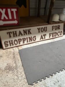 FEDCO-Shopping-Thank-You-Sign