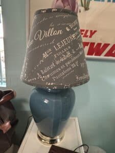 French-Script-Ceramic-Table-Lamp