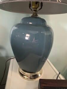 French-Script-Ceramic-Table-Lamp-second-image