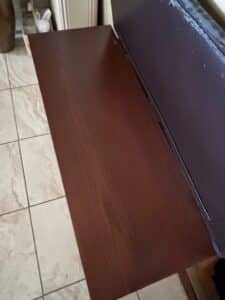 Mission-Style-Oak-Hall-Bench-with-Storage-and-Drawers-third-image
