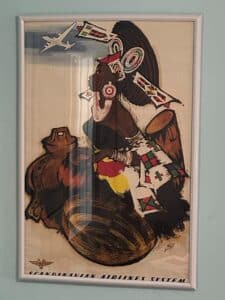 Scandinavian-Airlines-System-Poster-African-Woman