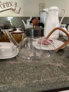 Assorted-Kitchenware-and-Decorative-Items-including-German-Stoneware-Jug-and-Ceramic-Grape-Cluster-Bowl-second-image