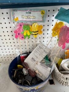 Assorted-Household-Estate-Sale-Bin-Items-with-Bug-Picks-and-Gun-Lock