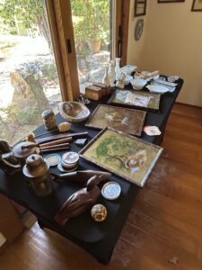 Assorted-Vintage-Milk-Glass-and-Decorative-Collectibles