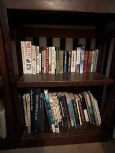 General-Hardcover-Book-Collection-and-Wooden-Bookshelf-second-image