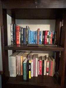 General-Hardcover-Book-Collection-and-Wooden-Bookshelf-third-image