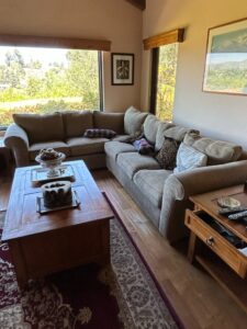 La-Z-Boy-U-Shaped-Sleeper-Recliner-Sectional