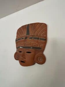 Mexican-Terracotta-Mayan-Style-Wall-Mask-second-image