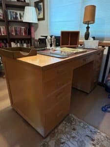 Mid-Century-Modern-Executive-Desk
