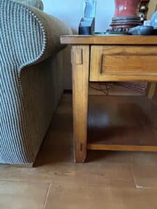 Mission-Style-Quarter-Sawn-Oak-End-Table-with-Drawer-and-Shelf-third-image