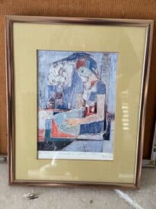 Shmuel-Mulla-Ben-Haim-Signed-Figurative-Print