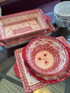 Temp-tations-Old-World-Cranberry-Red-Bakeware-Set-second-image