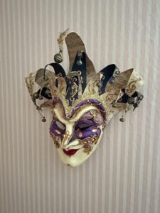 Venetian-Jester-Musical-Sheet-Music-Wall-Mask-with-Bells