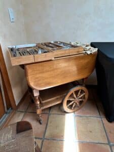 Vintage-Kling-Colonial-Drop-Leaf-Bar-Cart