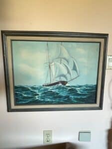 Vintage-Maritime-Seascape-Oil-Painting