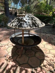 Vintage-Metal-Dome-Top-Outdoor-Fire-Pit