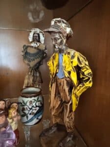 Vintage-Mexican-Paper-Mache-Fisherman-Figurine
