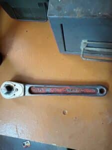 Vintage-Snap-on-No.-N-or-inch-Drive-Ratchet