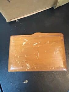 Vintage-Wooden-Cigarette-Dispenser-with-Eagle-Emblem-second-image