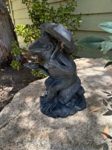 Whimsical-Frog-with-Umbrella-Garden-Statue-second-image