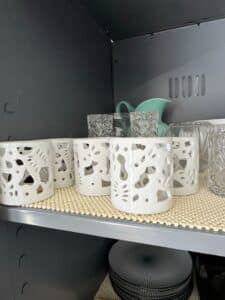 White-Ceramic-Pierced-Leaf-Design-Votive-Candle-Holders