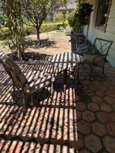 Wrought-Iron-and-Mosaic-Tile-Bistro-Set