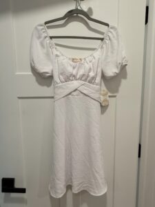 Altard-State-White-Puff-Sleeve-Crisscross-Waist-Mini-Dress