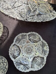 American-Brilliant-Cut-Glass-Bowl-and-Platter