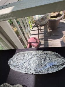 American-Brilliant-Cut-Glass-Bowl-and-Platter-second-image