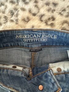 American-Eagle-Outfitters-Distressed-Denim-Mini-Skirt-second-image