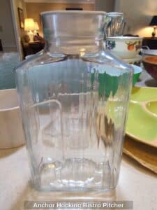 Anchor-Hocking-Bistro-Pitcher