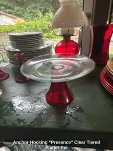 Anchor-Hocking-Presence-Clear-Tiered-Platter-Set