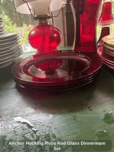 Anchor-Hocking-Ruby-Red-Glass-Dinnerware-Set-second-image