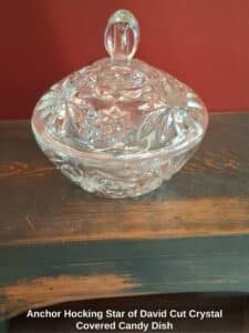 Anchor-Hocking-Star-of-David-Cut-Crystal-Covered-Candy-Dish