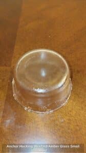 Anchor-Hocking-Wexford-Amber-Glass-Small-Bowl-second-image