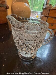 Anchor-Hocking-Wexford-Glass-Creamer