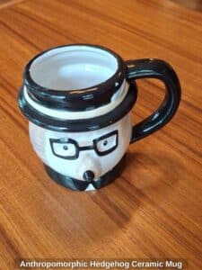 Anthropomorphic-Hedgehog-Ceramic-Mug