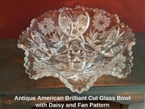 Antique-American-Brilliant-Cut-Glass-Bowl-with-Daisy-and-Fan-Pattern