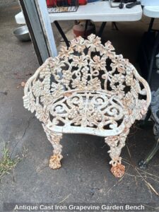 Antique-Cast-Iron-Grapevine-Garden-Bench