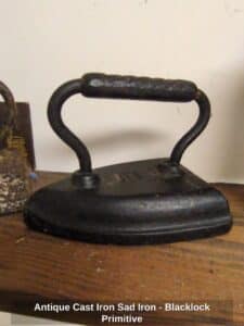 Antique-Cast-Iron-Sad-Iron-Blacklock-Primitive
