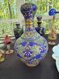 Antique-Chinese-Cloisonn-Vase-Circa