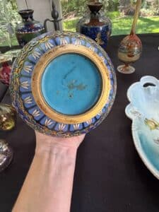 Antique-Chinese-Cloisonn-Vase-Circa-second-image