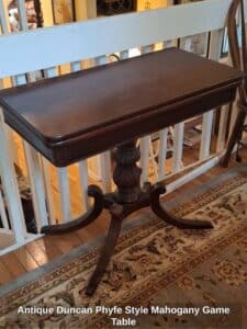 Antique-Duncan-Phyfe-Style-Mahogany-Game-Table